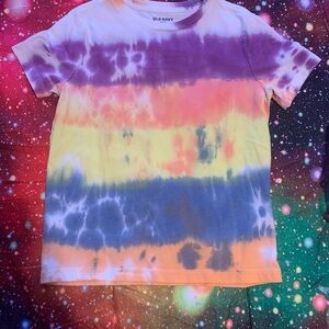 Old Navy Kids Colorful Tie-Dye Tee